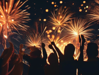 跨年活动，点燃新年的激情与希望，倒计时，点燃激情，迎接希望的跨年狂欢